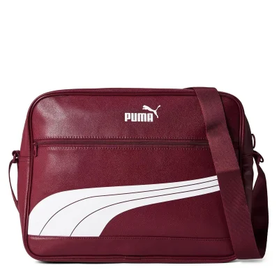 Puma College Reporter Messenger Bag - Dark Jasper/Navy