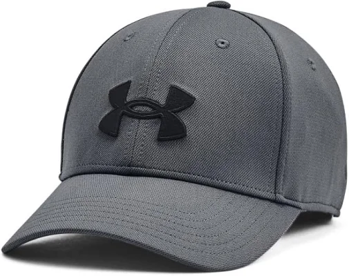 Under Armour Men's UA Blitzing Adjustable Cap, Pitch Grey/Black