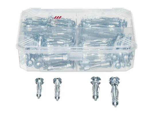 PARKSIDE Metal Hollow Wall Anchors Set (95 Pieces) M5/M4 Assorted Sizes