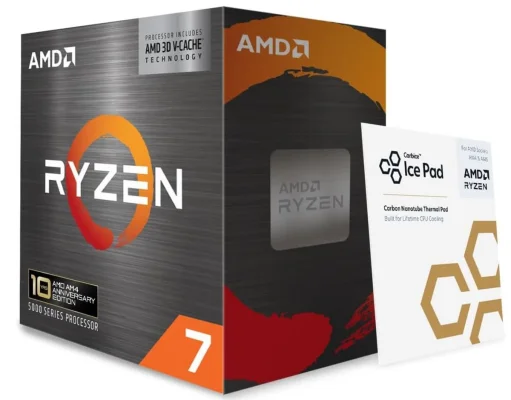AMD Ryzen 7 5800X3D 10th Anniversary Processor (8 Core/16 Thread, Socket AM4, 105W)