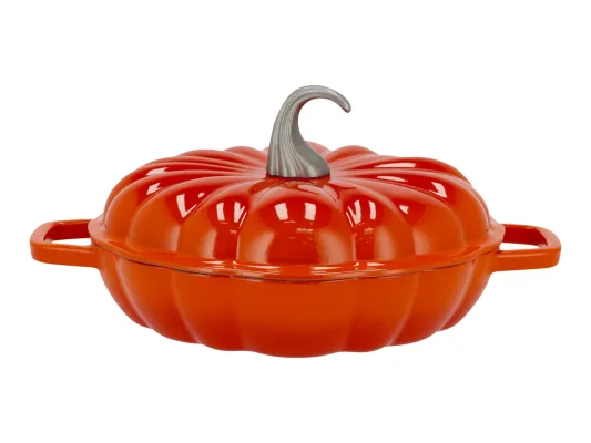 Cast Iron Pumpkin Casserole Dish 2L Ø27 x H6cm