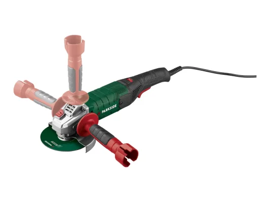 PARKSIDE 125mm 1200W Angle Grinder (3000–12,000rpm)
