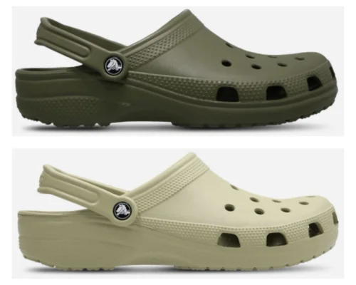Crocs Classic Clog Green/Tac Green - Adult Sizes 7-11