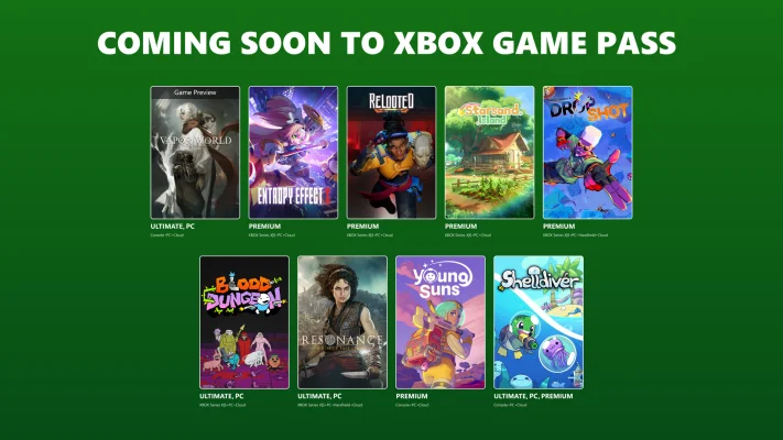 Xbox Game Pass Additions: Vapor World: Over the Mind & Blood Dungeon and More Games