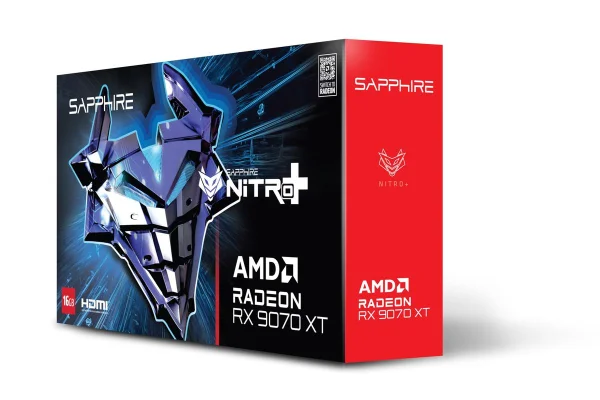 Sapphire NITRO+ AMD Radeon RX 9070 XT Gaming OC 16GB Dual HDMI/Dual DP - Used Like New