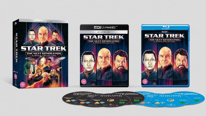 Star Trek: The Next Generation Movie Boxset 4K UHD Blu-ray