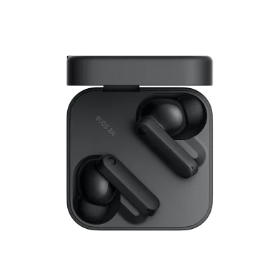 Nothing CMF Buds 2a Wireless Earbuds (42dB ANC, Bluetooth 5.4) - Dark Grey / Light Grey / Orange