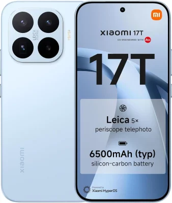 Xiaomi 17T Smartphone 12GB/512GB 6.59" 120Hz Display (All Colours)