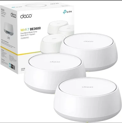 TP-LINK Deco BE25 BE3600 Whole Home WiFi System WiFi 7 Triple Pack