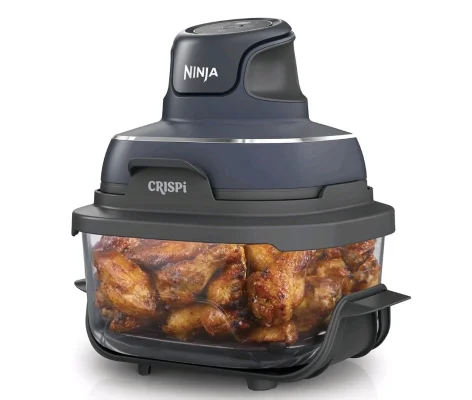 Ninja CRISPi Portable Glass Air Fryer 4 Functions Refurbished FN101UK (9 Colours)