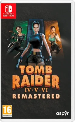 Tomb Raider IV-VI Remastered Nintendo Switch Game (PEGI 16)