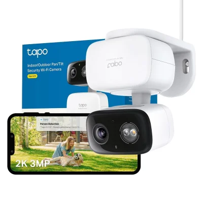 TP-Link Tapo C216 2K 3MP Indoor/Outdoor Security Camera 360° Pan/Tilt