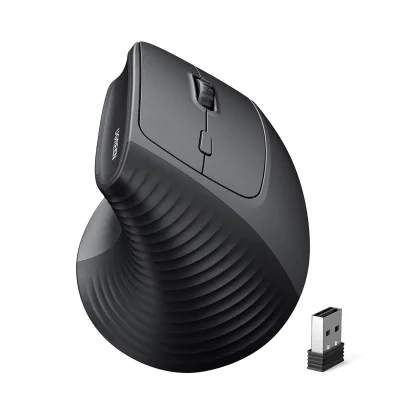 UGREEN Wireless Ergonomic Vertical Mouse 57° Angle 4000DPI 6 Buttons 12-Month Battery Life