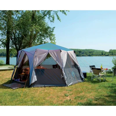 Coleman Octagon 8 Person Tent Blue