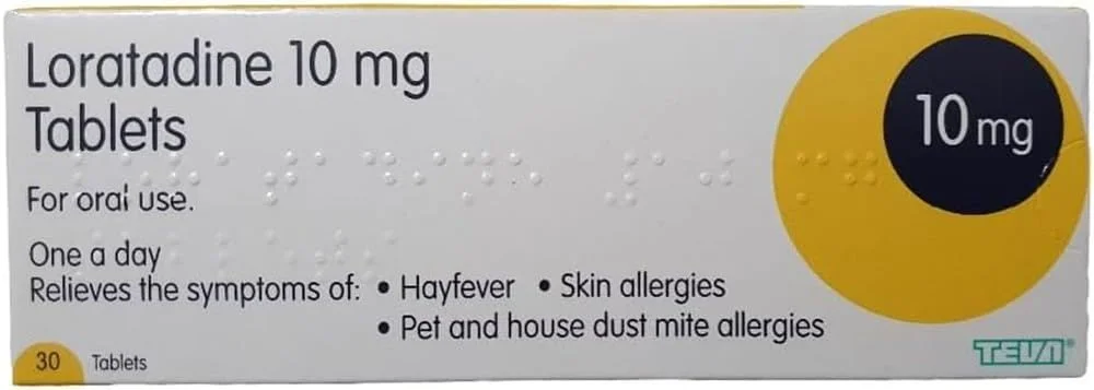 Loratadine Hayfever & Allergy Relief 10mg Tablets 6 Month Supply (30 x 6) GSL