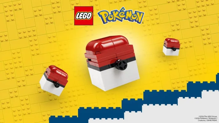 LEGO Pokémon Workshop – Build and Take Home LEGO Pokéball