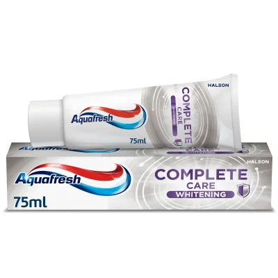 Aquafresh Complete Care Whitening Fluoride Toothpaste 75ml