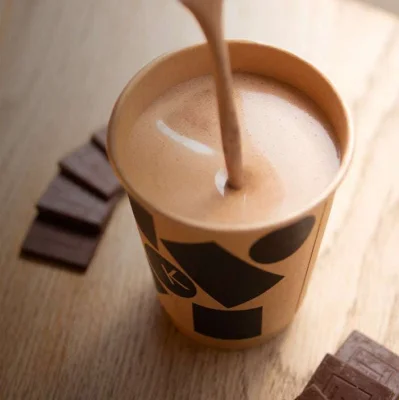 Knoops Small Hot Chocolate (34% Milk / 54% Dark) via App