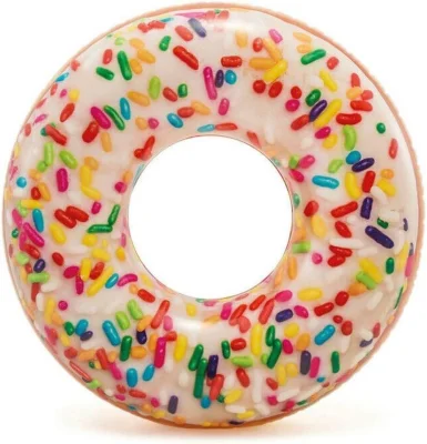 Intex 56263 Water Lifesaver Donut Inflatable Swim Ring 39" (99cm x 25cm)