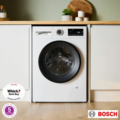 Bosch Series 6 WGG24400GB 9kg 1400rpm SpeedPerfect Hygiene Plus Washing Machine White A Rated
