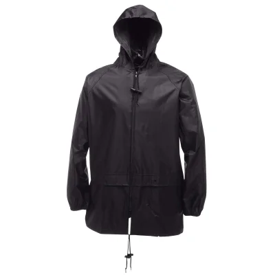 Regatta Stormbreak Unisex Adults Waterproof Jacket Unlined Hooded Rain Coat (S-L)