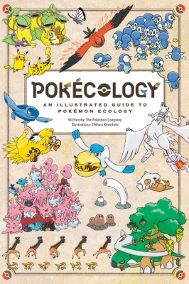 Pokécology: An Illustrated Guide to Pokémon Ecology Paperback Book with Code
