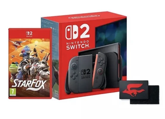 Nintendo Switch 2 Console Bundle + StarFox / Pokopia / Animal Crossing