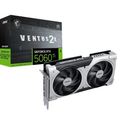 MSI GeForce RTX 5060 Ti 8G VENTUS 2X OC PLUS Graphics Card, 8GB GDDR7