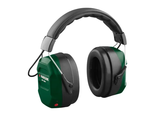 Parkside Bluetooth Ear Defenders 30dB SNR, Bluetooth Range 10m, Red
