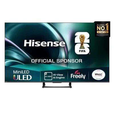 Hisense U7Q 50" 4K Ultra HD MiniLED 144Hz Smart TV (50U7QTUK) [2025]