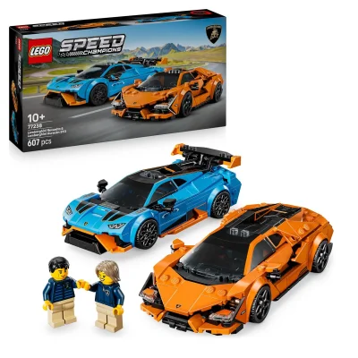 LEGO Speed Champions Lamborghini Revuelto & Huracán STO 77238 Building Set