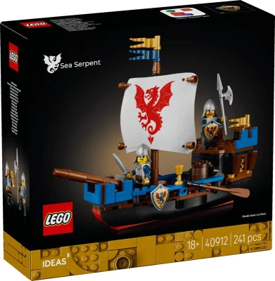 LEGO Ideas 40912 Sea Serpent & LEGO Airplane 5010053
