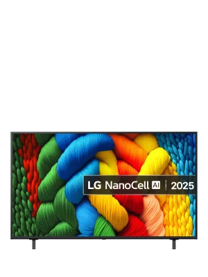 LG 55NANO80A6B (2025) 55" 4K HDR NanoCell Smart AI TV - Ashed Blue