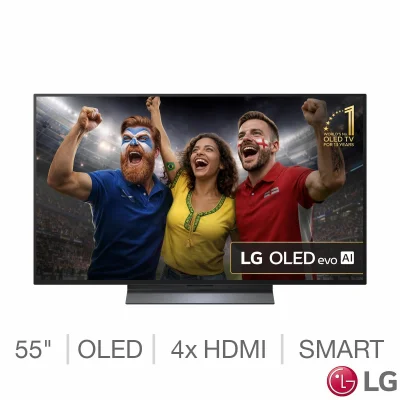 LG OLED55C55LA.AEK 55 Inch OLED 4K Ultra HD Smart TV