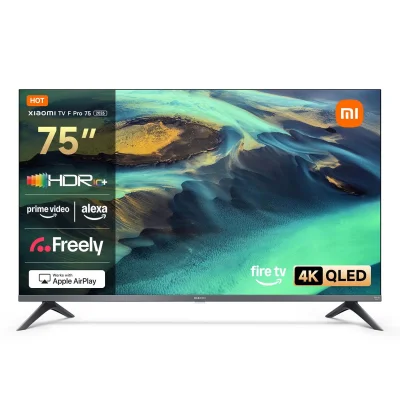Xiaomi TV F Pro 75 75in (190cm) 4K UHD QLED Smart TV Fire TV HDR10+ 60Hz 120Hz Game Boost