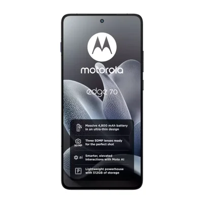 Motorola Edge 70 with Moto AI 12/512GB 50MP Triple Camera 120Hz PANTONE Gadget Grey SIM-Free