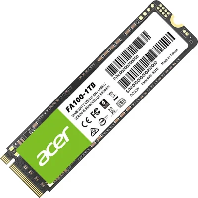 Acer FA100 1TB NVMe SSD M.2 2280 PCIe 3.0 (Up to 3500MB/s)