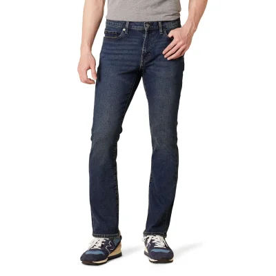 Amazon Essentials Men's Slim Fit Stretch Bootcut Jeans - Discontinued Colours