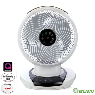 Meaco 1056 10" Air Circulator Fan with Remote Control