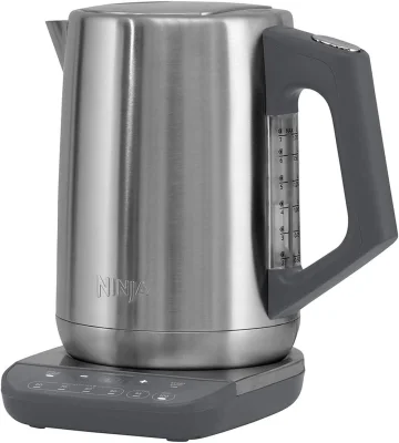 Ninja Stainless Steel Perfect Temperature Kettle Rapid Boil KT201UKREF Refurbished