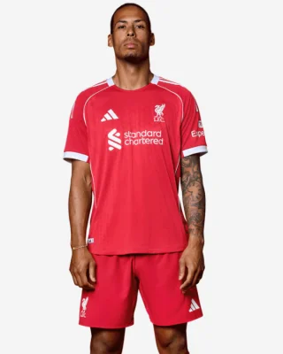 Liverpool FC adidas Mens 25/26 Authentic Home/Away Jersey (XS-3XL)