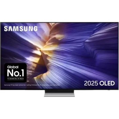 Samsung 55" S90F QD-OLED 4K Ultra HD Smart TV, HDR+, Motion Xcelerator 144Hz, Vision AI