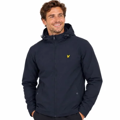Lyle & Scott Water Resistant Men's Hooded Jacket (XS-XXL)