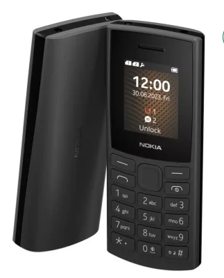 Nokia 105 4G Dual SIM Mobile Phone - Charcoal