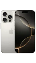 Apple iPhone 16 Pro 128GB 5G Smartphone (Used Good Condition) - Desert, Natural