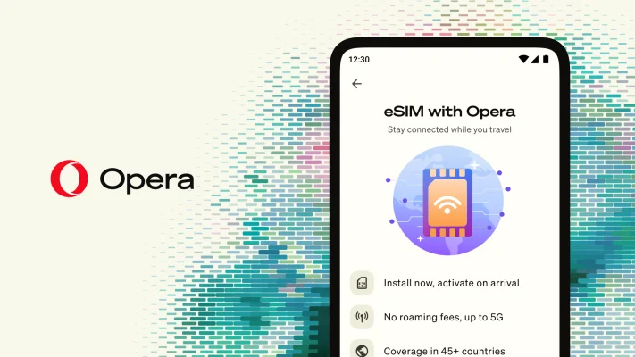 Opera Browser for Android 3-Day 3GB Travel eSIM