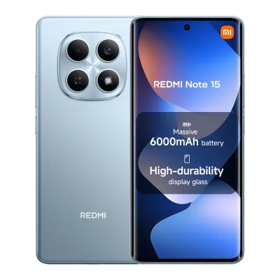 Xiaomi Redmi Note 15 4G Smartphone 8GB/256GB Glacier Blue 6000mAh 108MP Camera