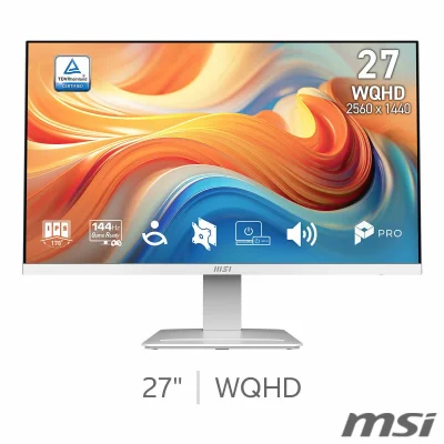 MSI PRO MP273QW E14 27" WQHD 144Hz IPS Monitor (9S6-3PE2CH-023)