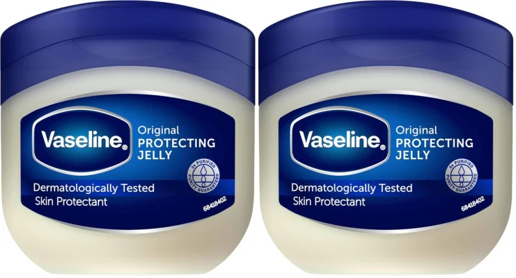 Vaseline Original Pure Petroleum Jelly 50ml (Pack of 2)