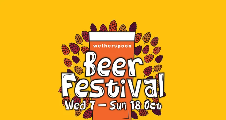 Wetherspoon Autumn Beer Festival 7-18 October